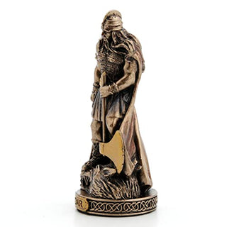 Unicorn Studio Veronese Design Norse Gods Miniature Figurine (Vidar, Bronze)