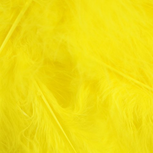 Midwest Design Touch of Nature 38052 Fluffy Feathers, 7 grams, Yellow