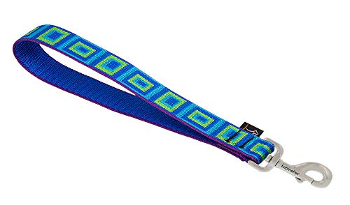 Lupine Pet Originals 1" Sea Glass 11" Training Tab/Leash for Medium and Larger Dogs