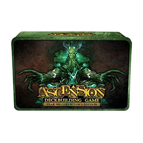 Ultra Pro Ascension Deck Building Game : Year Six Collector's Edition - Battle Along Side Heroes , Master Your Deck and Strategy to Defeat Your Enemies , Great Game for Friends and Gatherings