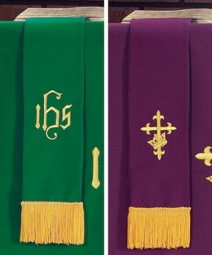 Christian Brands Bookmark W/IHS : Prp & Green