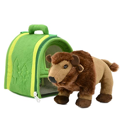 Unipak 2316BI-7 Bison in Dark Green Carrier, 8-inch High