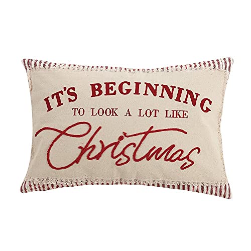 Multi Merry Christmas Pillow by Peking Handicraft