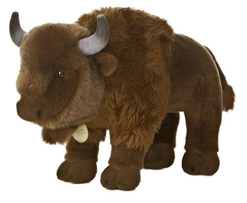 Aurora Miyoni Bison 14" Long Plush