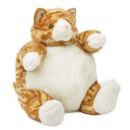 Unipak 9" Plumpee Orange Tabby Cat