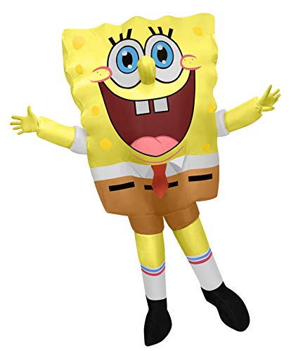 Rubie's Nickelodeon Classic Spongebob Inflatable Costume, Standard, As Shown, One Size