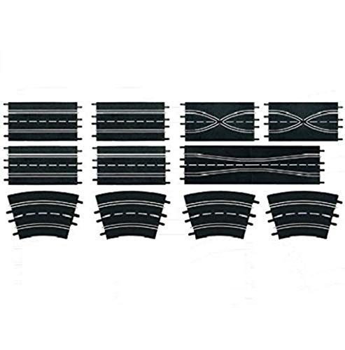 Carrera Extension Set (4 Straights, 2 Lane Change Sections 2 Chicanes, 4 Curves 2/30簞)