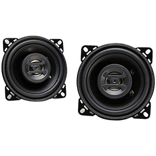 Maxxsonics Hifonics ZS4CX Zeus Coaxial Car Speakers (Black, Pair) – 4 Inch Coaxial Speakers, 175 Watt, 2-Way Car Audio, Passive Crossover, Sound System (Grills Not Included)