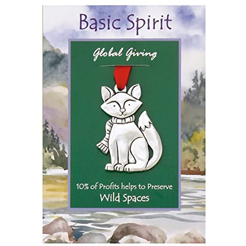 Basic Spirit Handcrafted Christmas Ornament - Fox Wild - Home Décor, for Tree Decoration