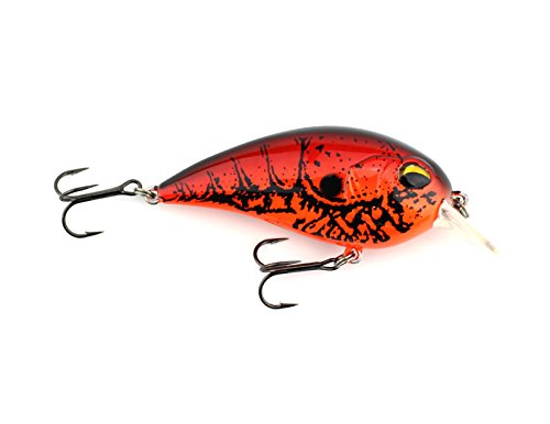 Jenko Fishing CDSFC CD² - 65mm Square Bill Crank Bait Flaming Craw 5/8 oz