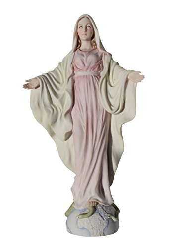 Unicorn Studio 10.63 Inch Lady of Grace on Top of World Figurine - Light Color