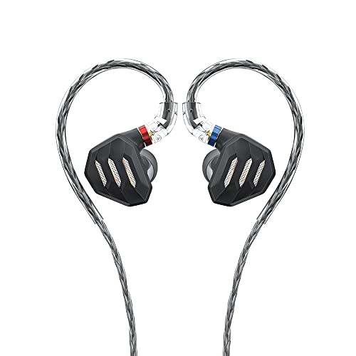 FiiO FH7S in-Ear Earphones High-Performance 1DD+4BA Hybrid Technology IEM Earbuds with 3.5/4.4mm Plug