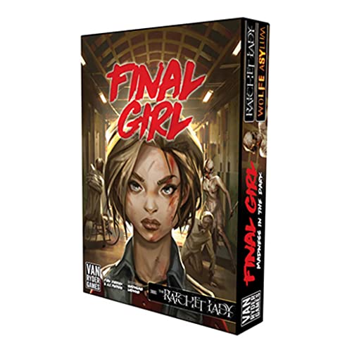 Final Girl: Wave 2: Madness in The Dark ‚Äö√Ñ√¨ Board Game by Van Ryder Games ‚Äö√Ñ√¨ Core Box Required to Play - 1 Player ‚Äö√Ñ√¨ Board Games for Solo Play ‚Äö√Ñ√¨ 20-60 Minutes of Gameplay ‚Äö√Ñ√¨ Teens and Adults Ages 14+