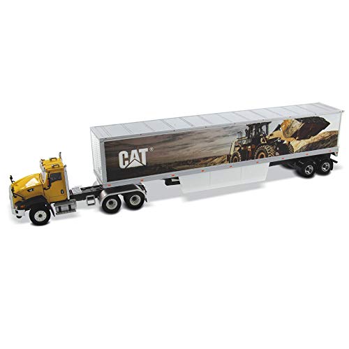 1:50 Caterpillar CT660 Day Cab Tractor with Mural Trailers - Diecast Masters - 85666