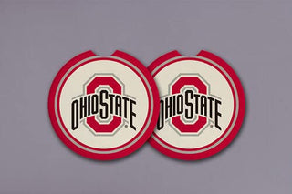 Magnolia Lane Ohio State University Car Coaster, 2.67-inch Length, Car Interior Accessories