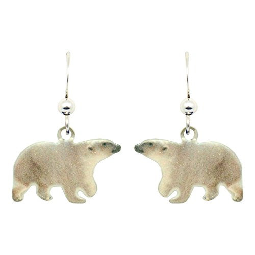 Polar Bear Earrings by d&