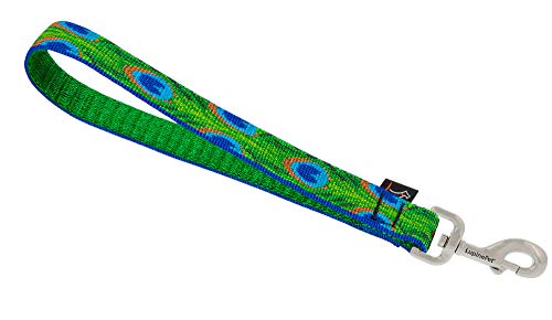Lupine Pet Originals 1" Tail Feathers 11" Training Tab/Leash for Medium and Larger Dogs