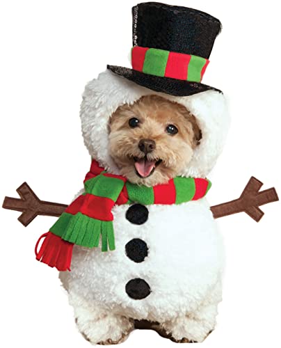 Rubie's Walking Snowman Pet Costume, Medium