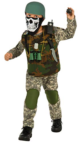 Rubie's Camo Trooper Value Costume, Child's Medium