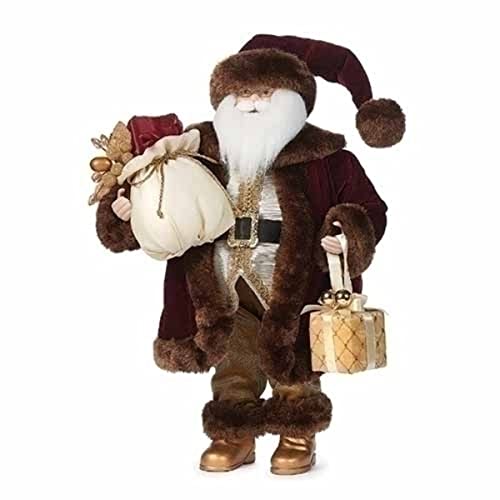 Roman 19" Santa with Gifts Figurine Christmas Tabletop Decor