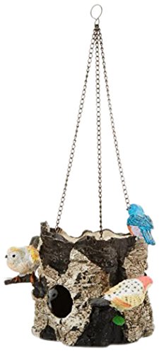 Spoontiques Birds/Tree Stump Birdhouse