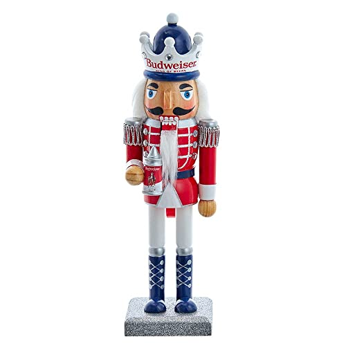 Kurt Adler Adler Budweiser Nutcracker, 10in, Multicolor
