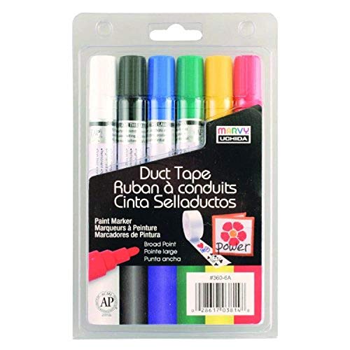 Uchida 360-6A Marvy Duct Tape Marker Set