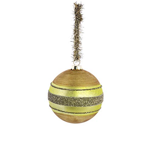 HomArt AREOhome Clara Ornament, Glass (Yellow)