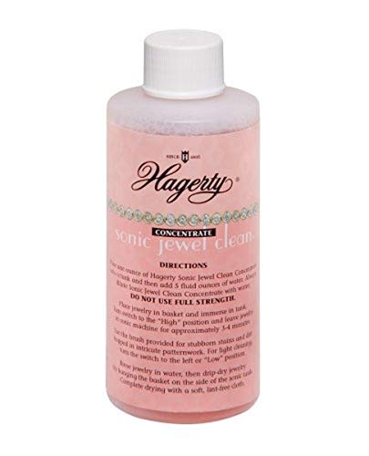 W. J. Hagerty & Sons 6-Ounce Ultrasonic Jewelry Cleaner Concentrate, Red