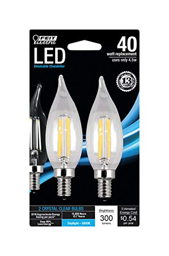 FEIT ELECTRIC BPCFC40/950CA/FIL BPCFC40950CAFIL/2/RP bulb, product specific