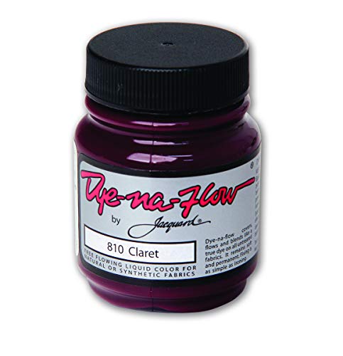Jacquard Products, 2.25 oz, Claret Dye-Na-Flow Colors, 2 Fl Oz