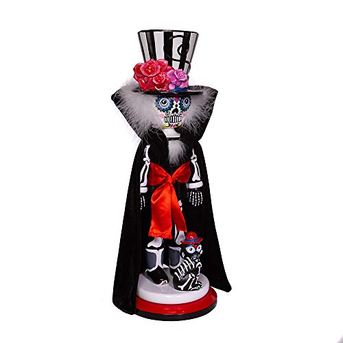Kurt Adler Adler 16-Inch Hollywood Day of The Dead Nutcracker, Multi