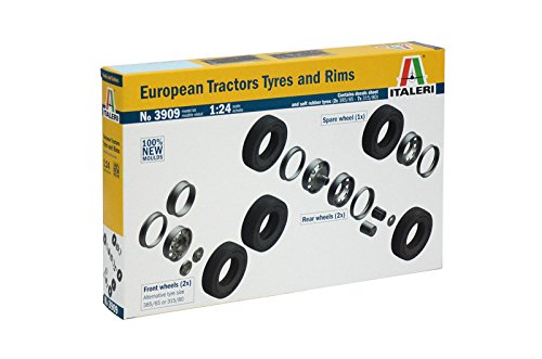 MRC Italeri 1: 24 510003909 – Tyres, Rims Set Euro (7 +