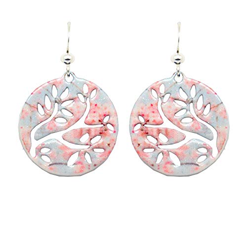 Cherry Blossoms Spring Tree Earrings by d&