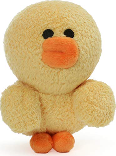 GUND Line Friends Sally Dangler Plush Stuffed Animal Chick, Yellow, 5"