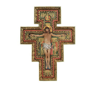 Renaissance Collection Joseph's Studio by Roman Exclusive San Damiano Cross, 17.75-Inch