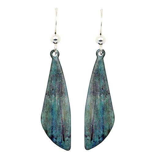 Forest Painted Earrings by d&