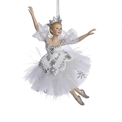 Kurt Adler 6.75" Snow Queen Ballerina Ornament