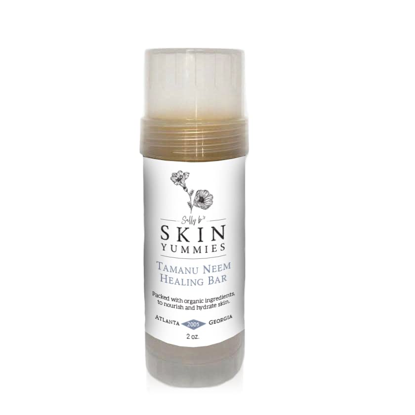 Sally B's Skin Yummies - Tamanu Neem Healing Bar (Tamanu Neem Lotion Bar)