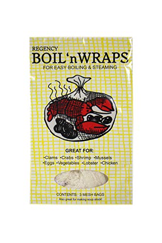 HIC Harold Import Co. 89-HIC Regency Boil 'N Wraps Seafood Steamer Bag Home Decor Products (3-Pack)