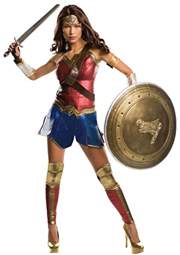 Rubie's Women's Batman v Superman: Dawn of Justice Grand Heritage Wonder Woman Costume, Multi, Small
