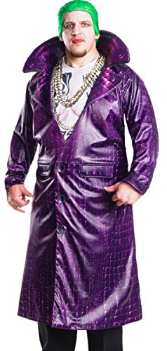 Rubie's Men's Suicide Squad Plus Size Deluxe Joker Costume, Multicolor, One