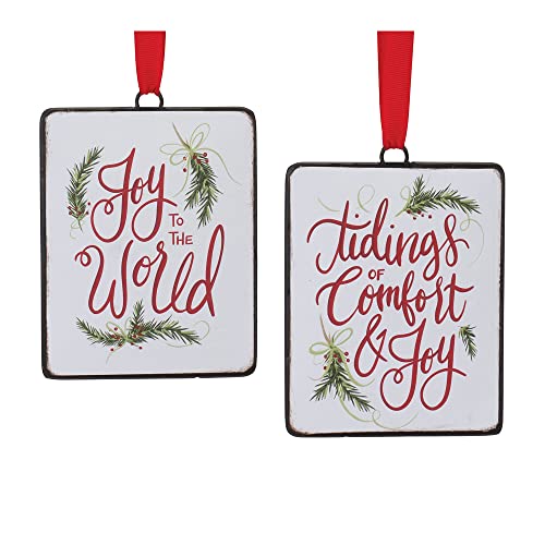 Melrose 86312 Hanging Ornament, 5.25-inch Height, Iron