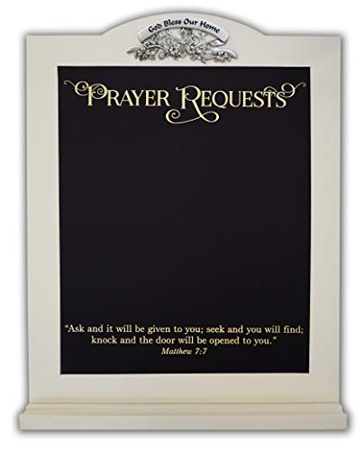 Cathedral Art Abbey Gift (Abbey & CA Gift) Prayer Requests Chalkboard Vertical Wall Plaque