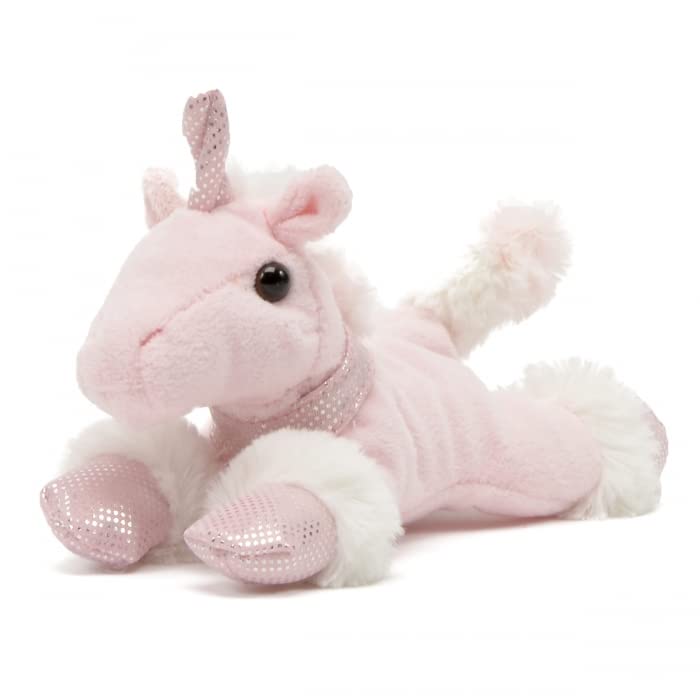Unipak 1122UPK Handful Pink Unicorn Plush Figure Toy, 6-inch Length