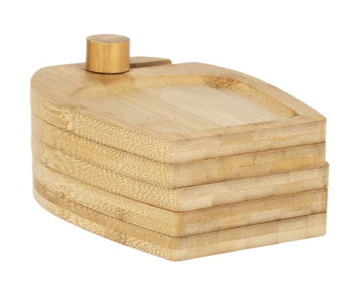 Ganz Appetizer Tray - Stemless Wine Glass, Bamboo, 6 Inches Width, 7.7 –  Hour Loop