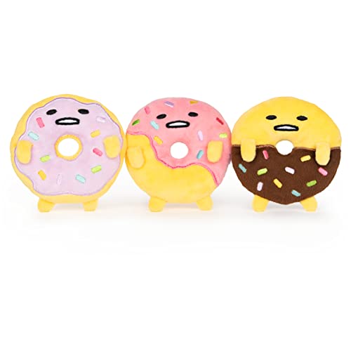Gund Gudetama Donut Collector Set of Three, 3.5 in Each