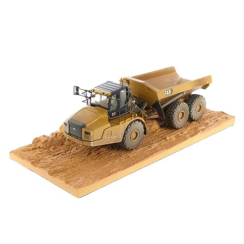 1:50 Caterpillar 745 Weathered Articulated Truck - Weathered Series by Diecast Masters - 85704