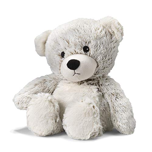 Intelex Warmies Microwavable French Lavender Scented Plush, Marshmallow Bear Warmies
