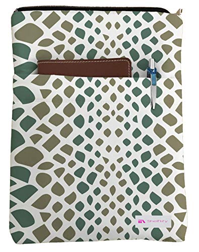 Shelftify Snake Print Book Sleeve - Book Cover for Hardcover and Paperback - Book Lover Gift - Notebooks and Pens Not Included